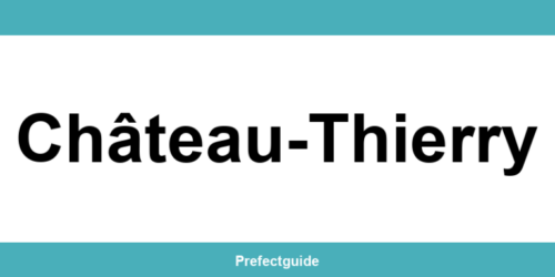 Contact et téléphone de la préfecture à Château-Thierry