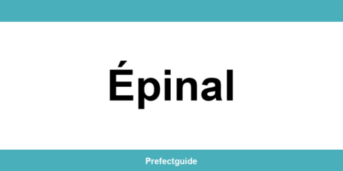 Contact et téléphone de la préfecture à Épinal