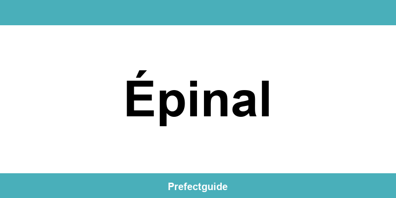 Contact et téléphone de la préfecture à Épinal