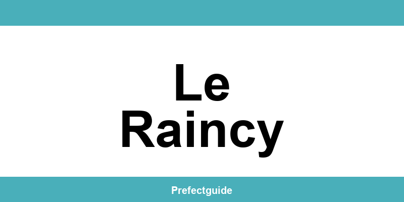 Contact et téléphone de la préfecture à Le Raincy