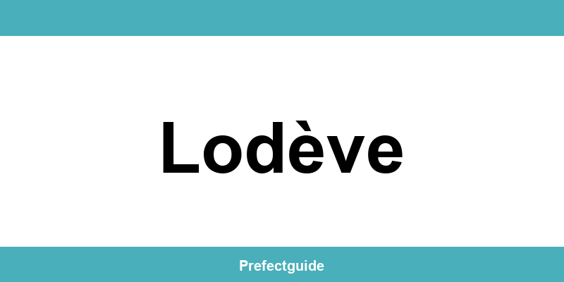 Contact et téléphone de la préfecture à Lodève