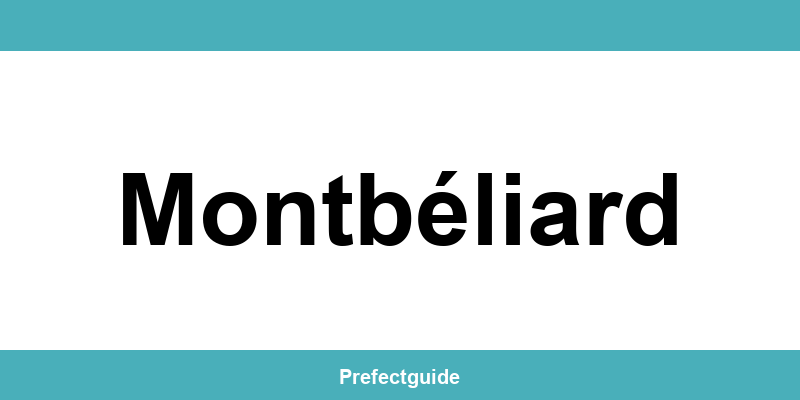 Contact et téléphone de la préfecture à Montbéliard