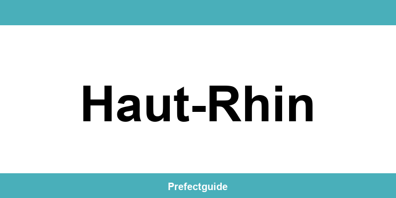 Contact et téléphone de la préfecture à Haut-Rhin